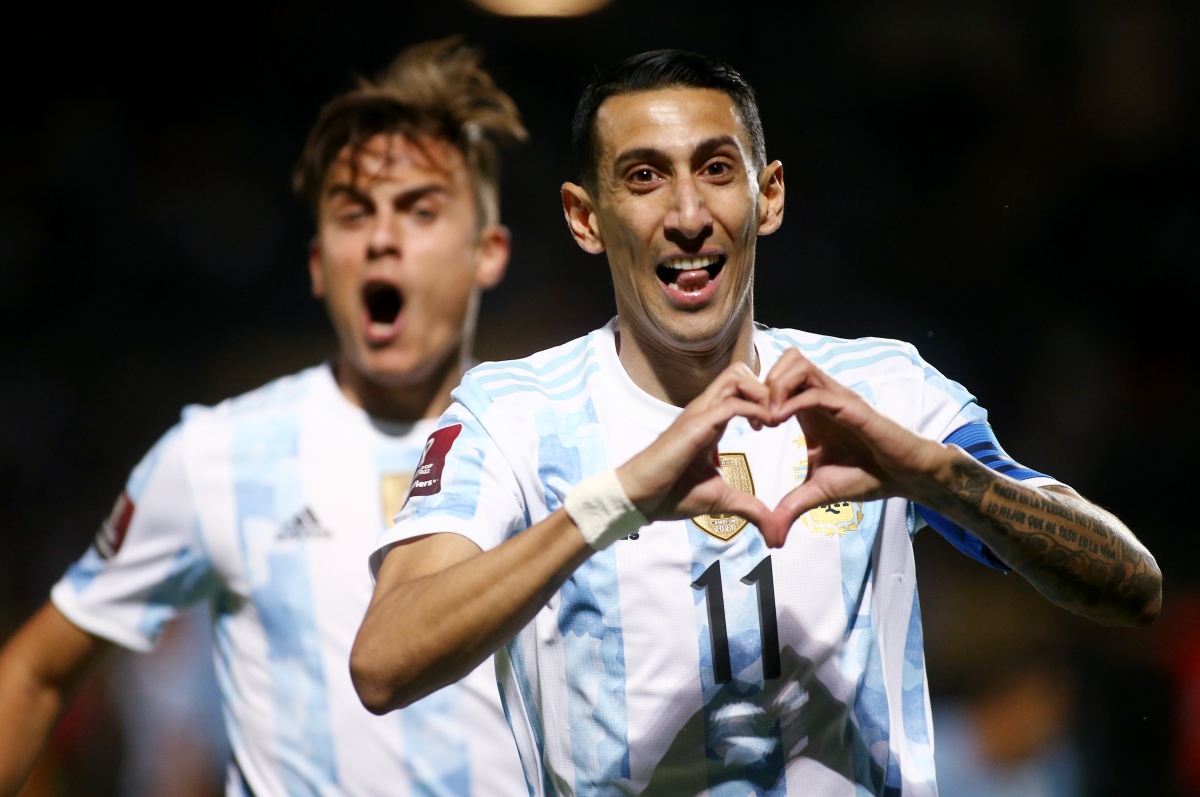 Di Maria toả sáng, Argentina thắng Uruguay trong ngày Messi ngồi dự bị